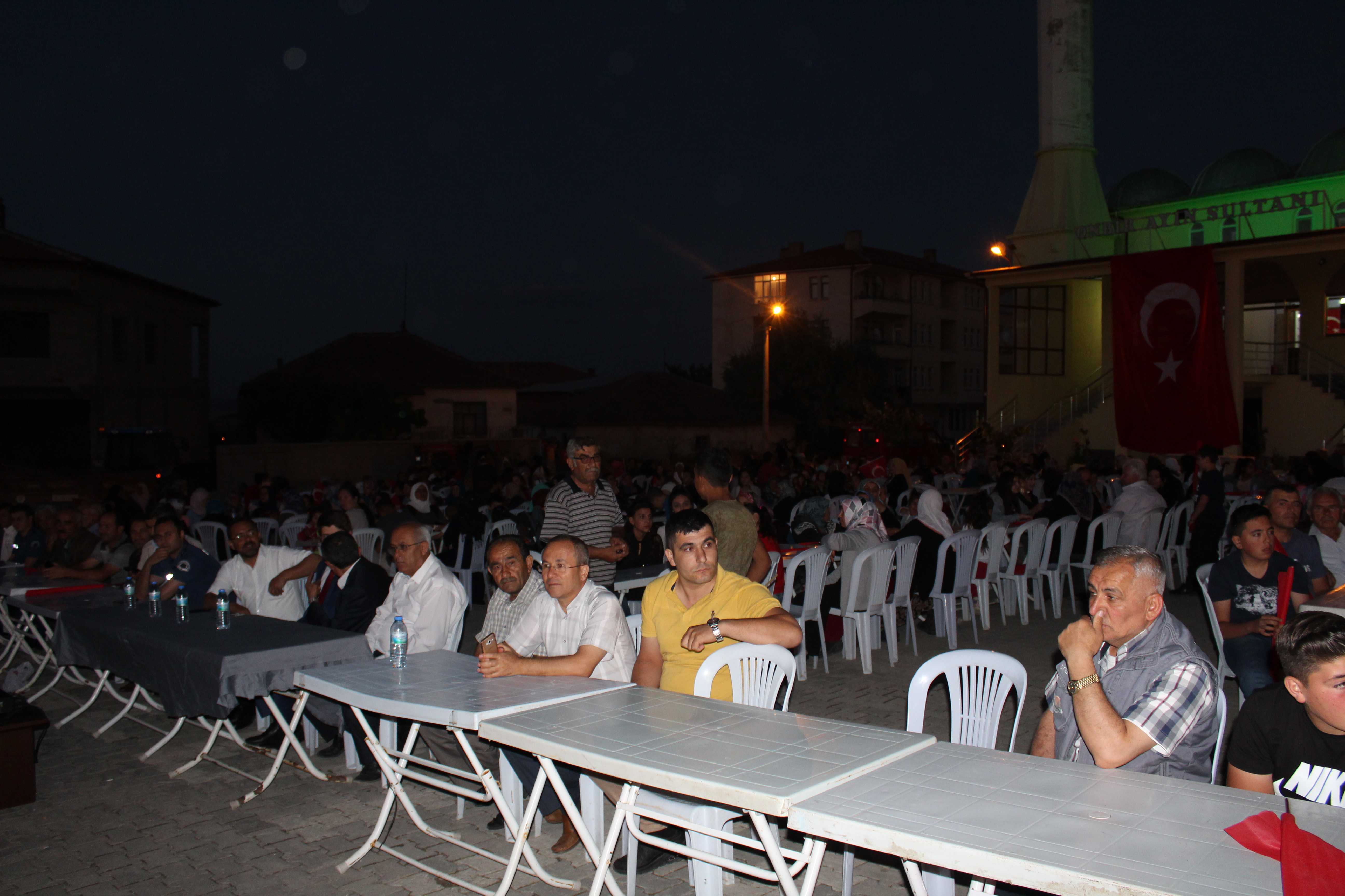 15 TEMMUZ ŞEHİTLERİNİ ANMA, DEMOKRASİ VE MİLLİ BİRLİK GÜNÜ DOLAYISIYLA